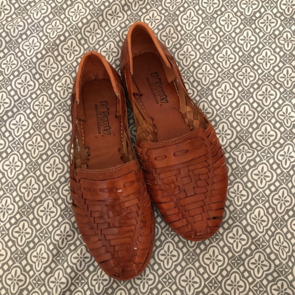 Urban Outfitters Huarache Leather Flats